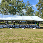 8x12 Corporate Marquee for Team Lunch
