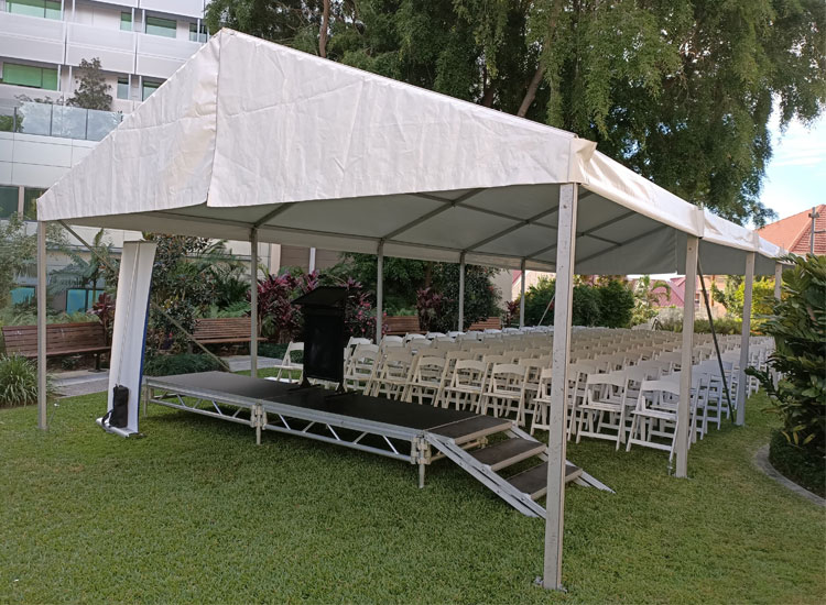 Corporate Marquee For Presentation