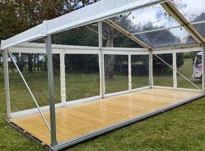 Timber Flooring for Wedding Marquee
